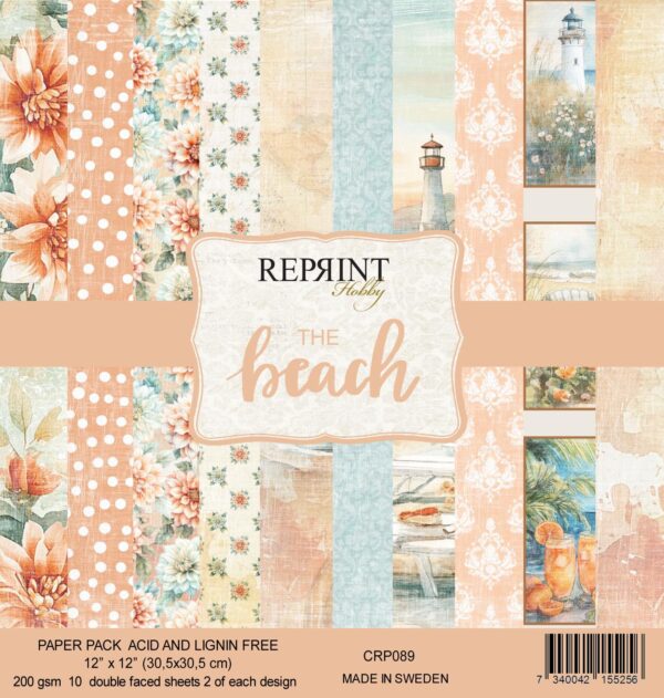 Reprint - The Beach 12x12 Blokk