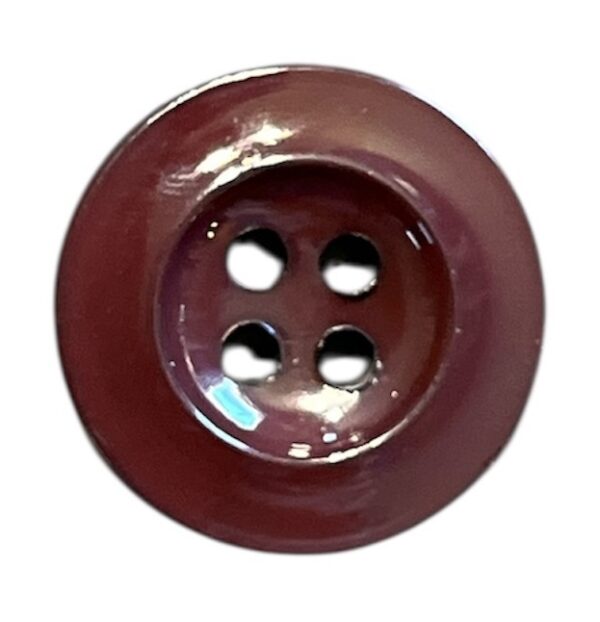 Knapp 4 hulls 18 mm Brun