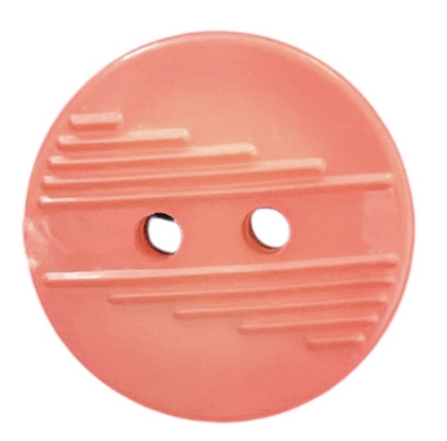 Knapp 2 hulls 18 mm Rosa - Bilde 1