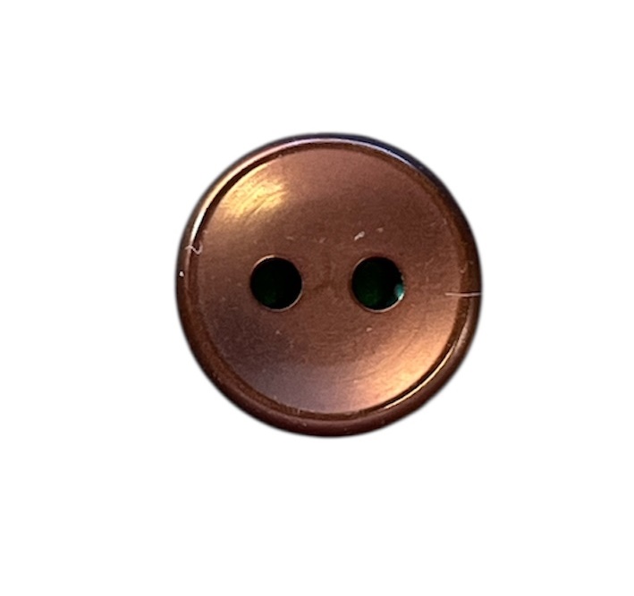 Knapp 2 hulls 10 mm Brun - Bilde 1