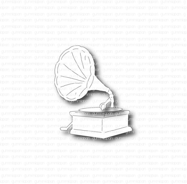 Gummiapan Dies Grammofon