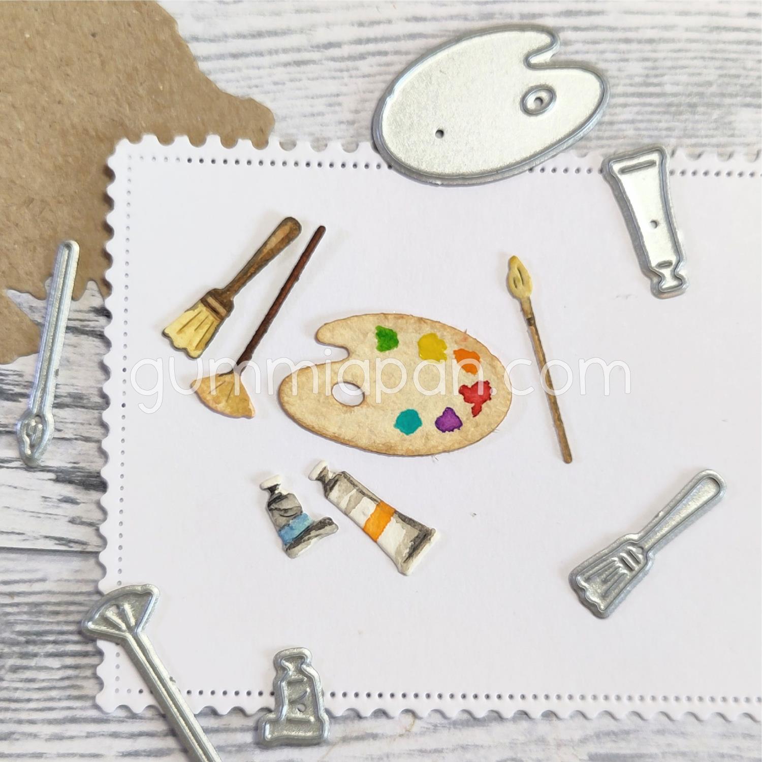 Gummiapan Dies Kunstner Sett - Bilde 1