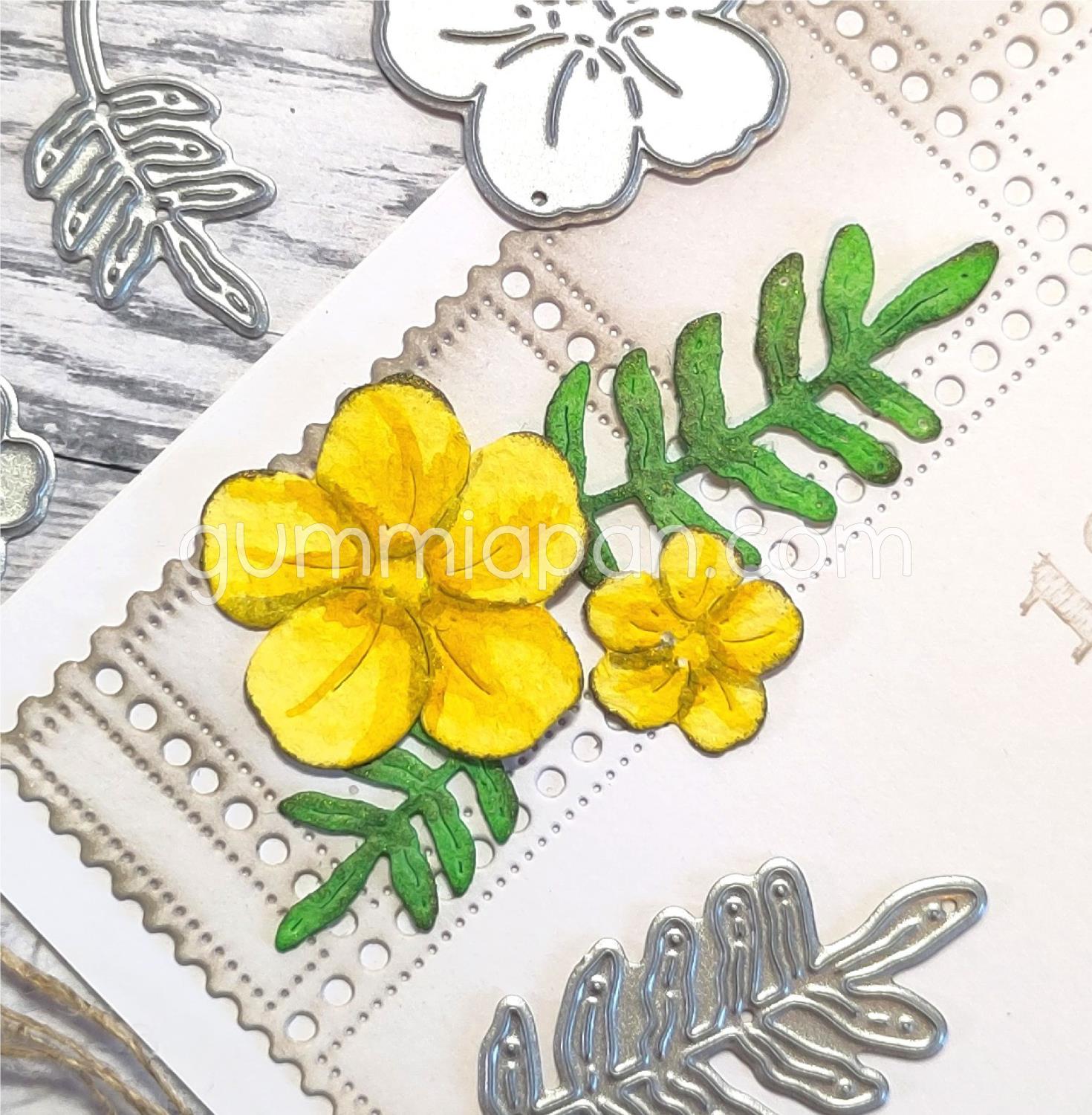 Gummiapan Dies Blomster Og Blader - Bilde 1