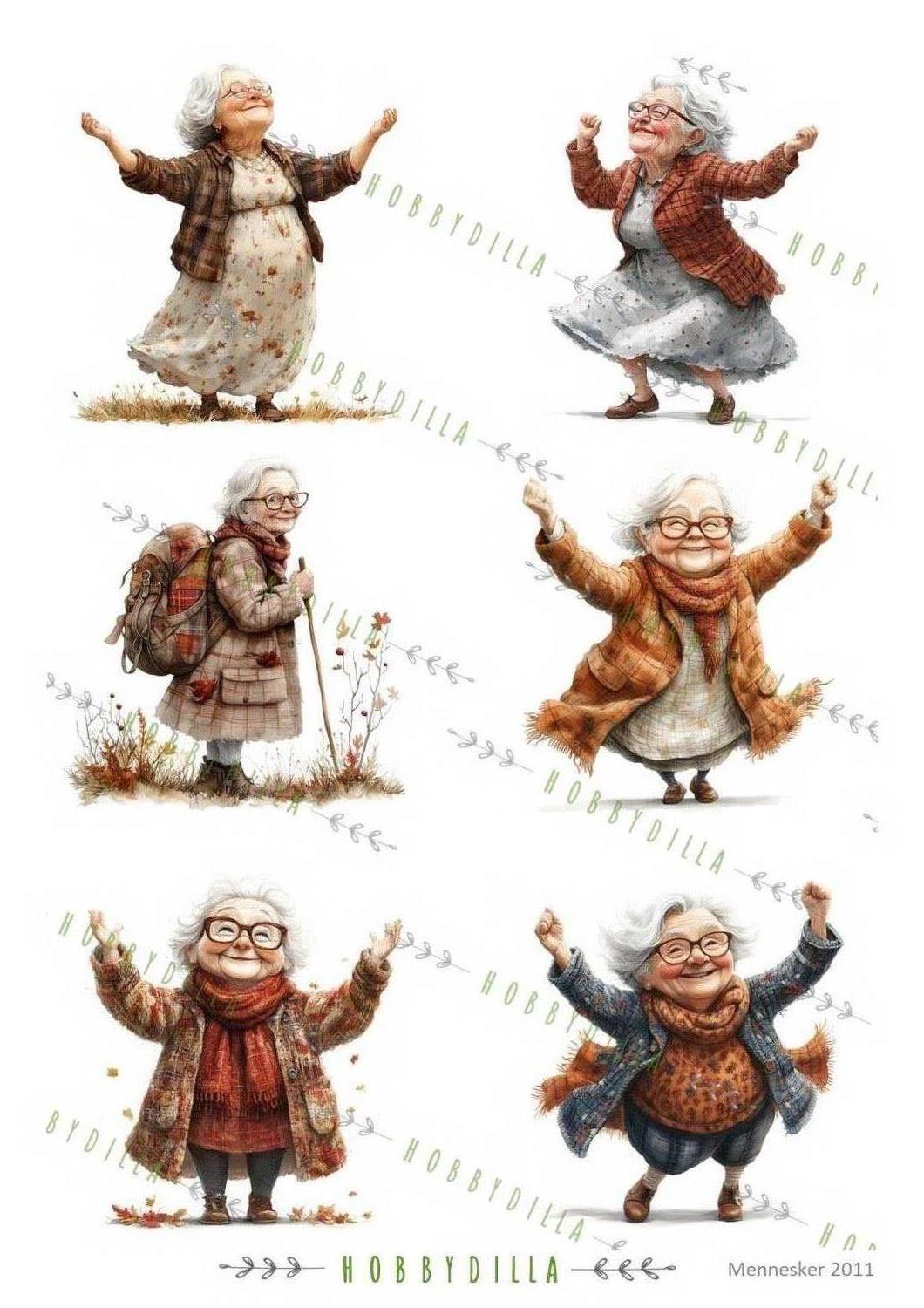 Motivark Mennesker 2011 M Godt voksne 5 - Bilde 1