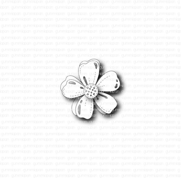 Gummiapan Dies Liten Blomst