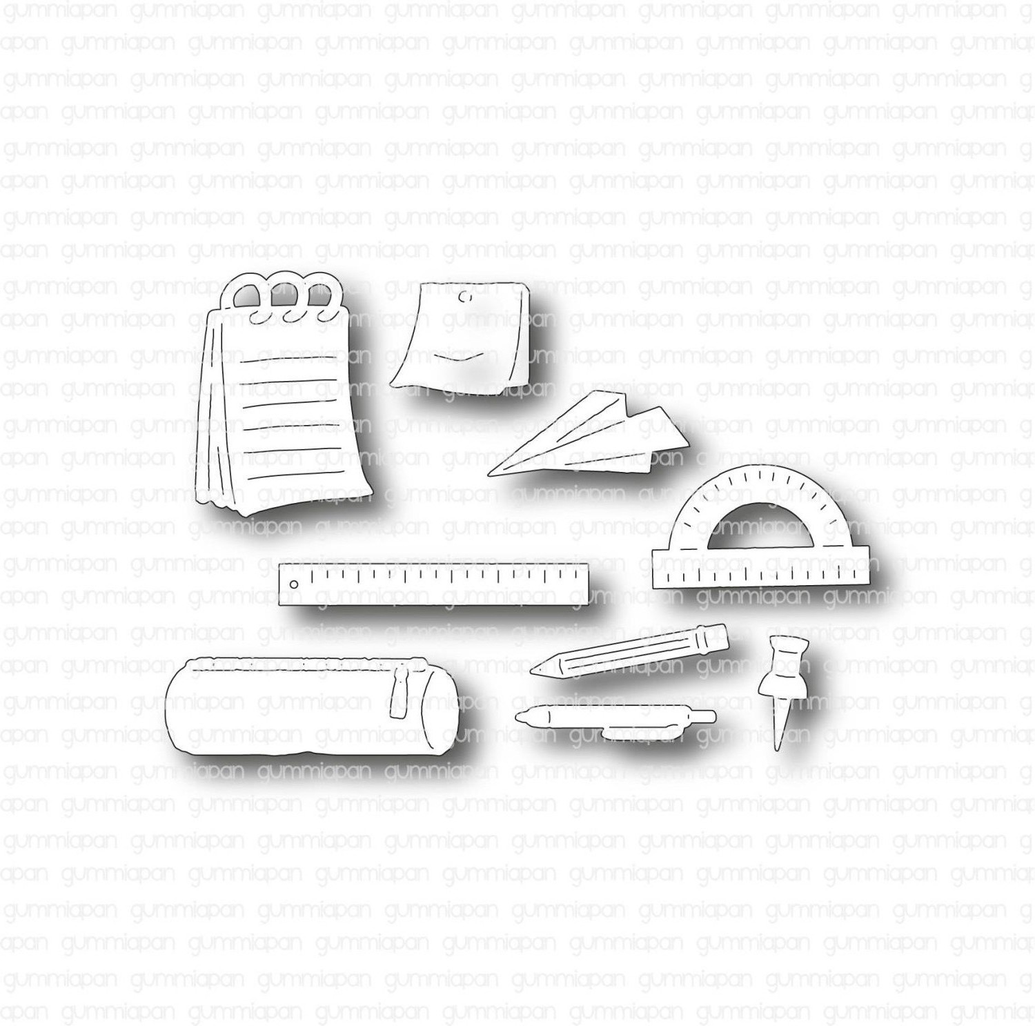 Gummiapan Dies Skolesaker - Bilde 1