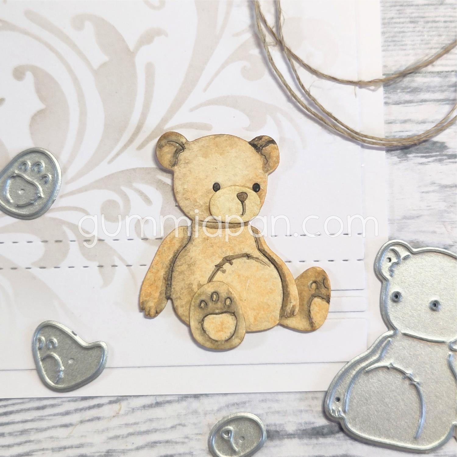 Gummiapan Dies Stor Bamse - Bilde 1