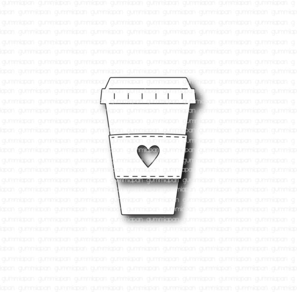 Gummiapan Dies Kaffebeger