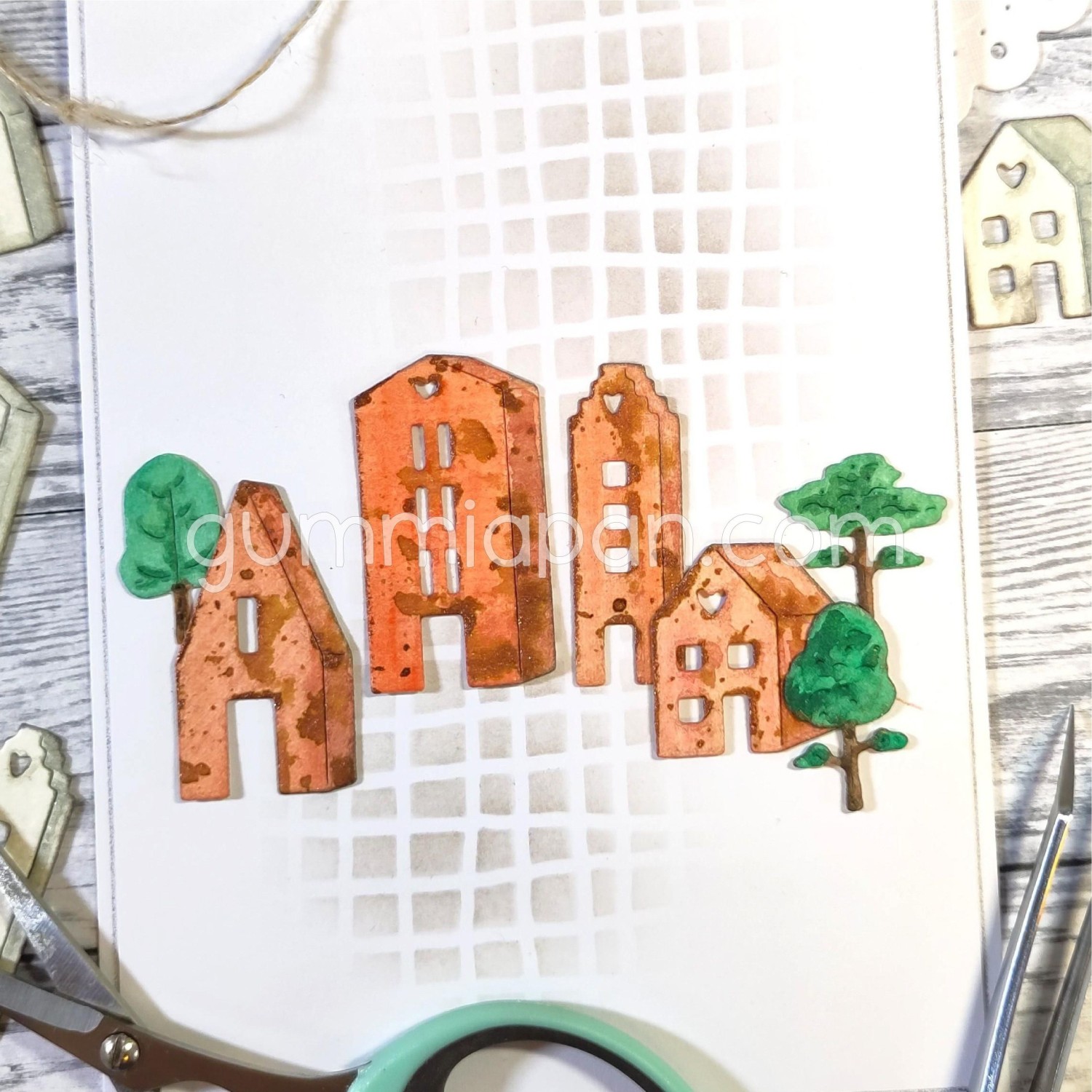 Gummiapan Dies Fire Hus - Bilde 1