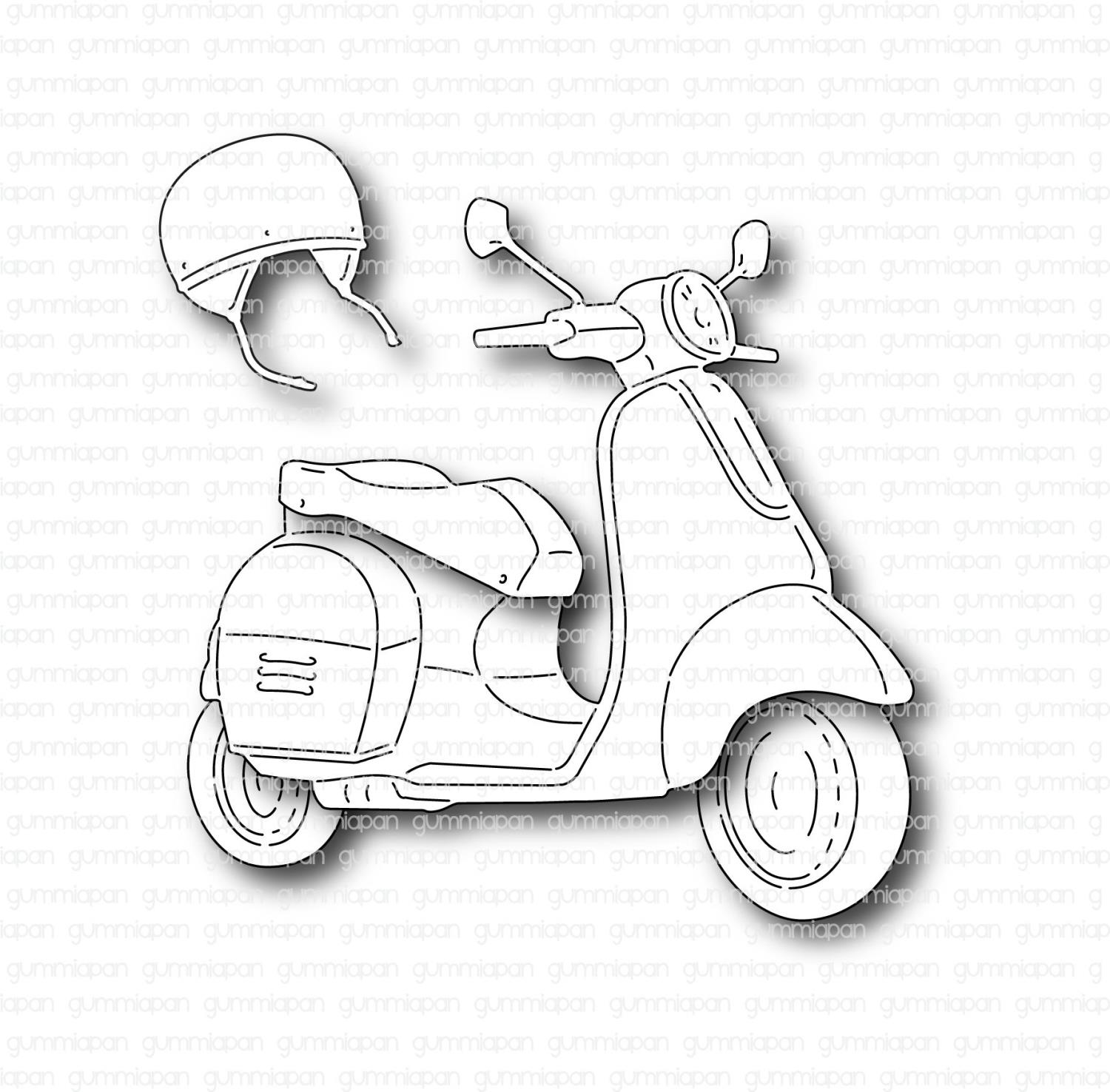 Gummiapan Dies Scooter - Bilde 1