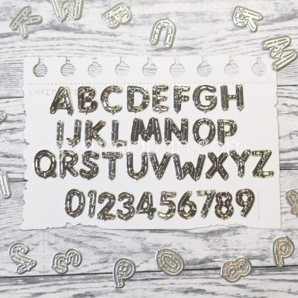 16367_image_eb5930e86a2b766c.jpg Gummiapan Dies Alfabet Ballongbokstaver