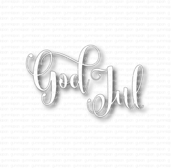 Gummiapan Die God Jul