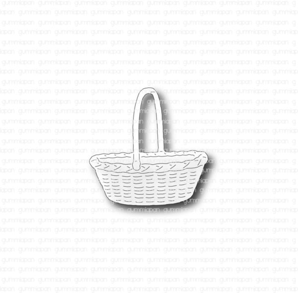 Gummiapan Dies Stor flettet kurv