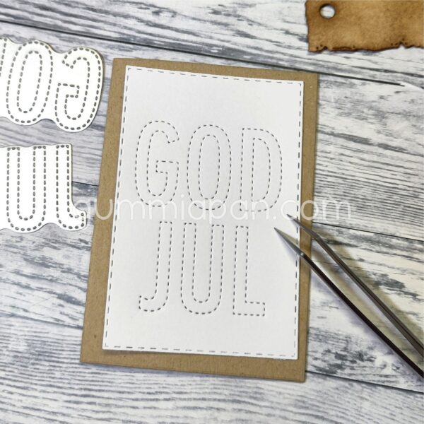 Gummiapan Die God Jul i Søm