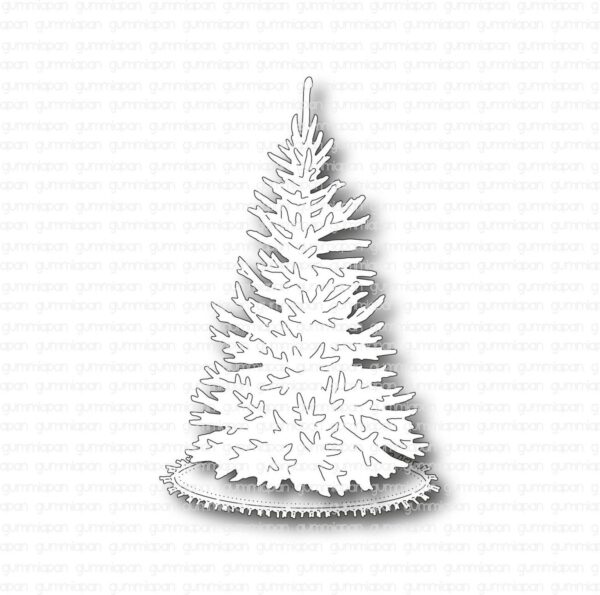 Gummiapan Dies Juletre med Matte