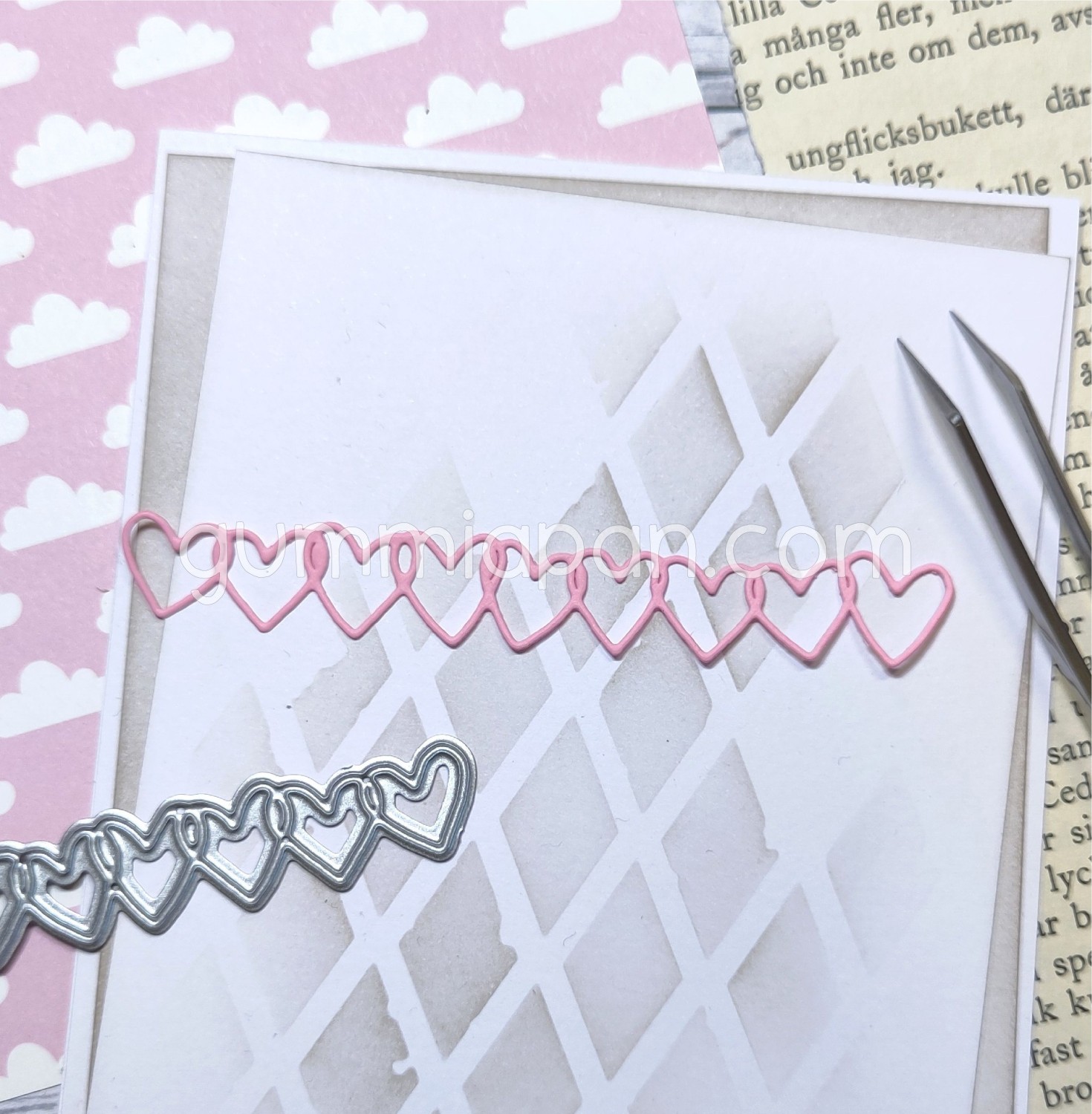 Gummiapan Dies Hjertebord - Bilde 1