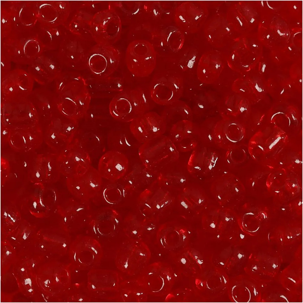 Rocaiperler Klar Rød - Bilde 1