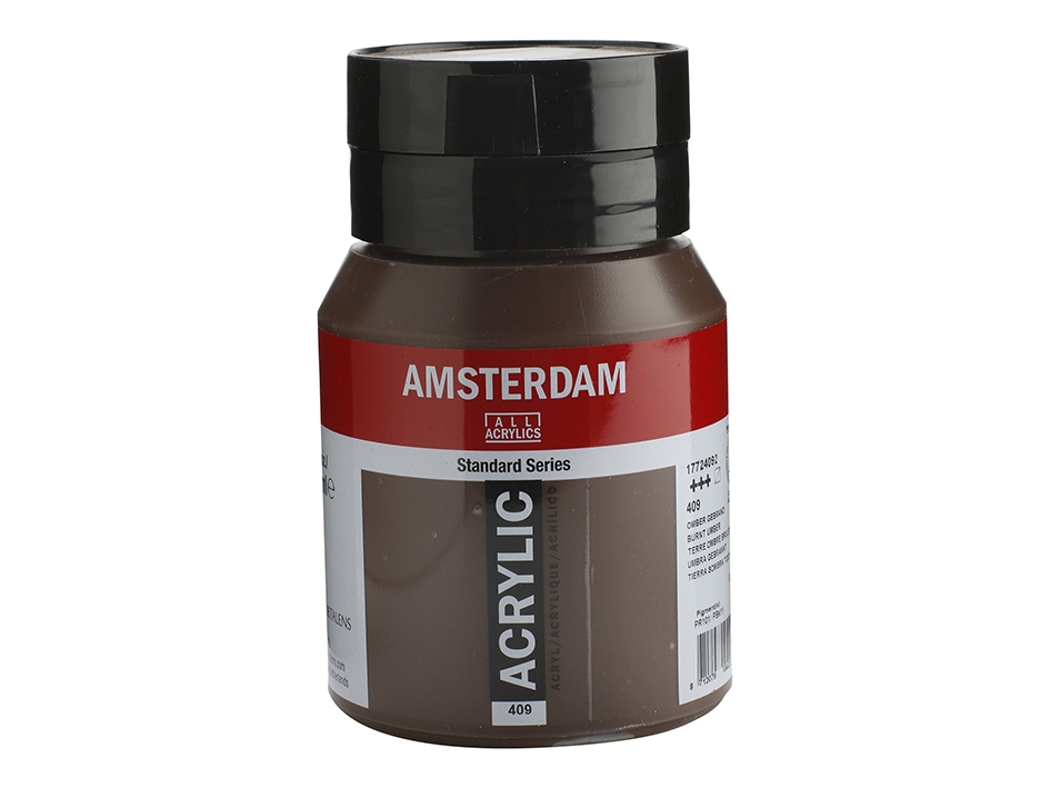 Amsterdam Standard 500ml - 409 Burnt Umber - Bilde 1
