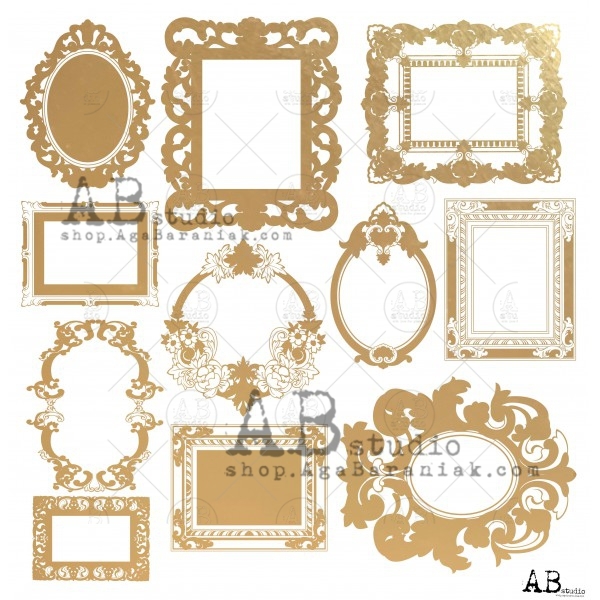 ABstudio Glam paper "Shiny other frames" no.2
