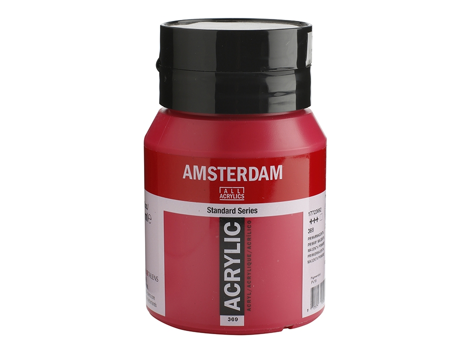 Amsterdam Standard 500ml - 369 Primary magenta - Bilde 1