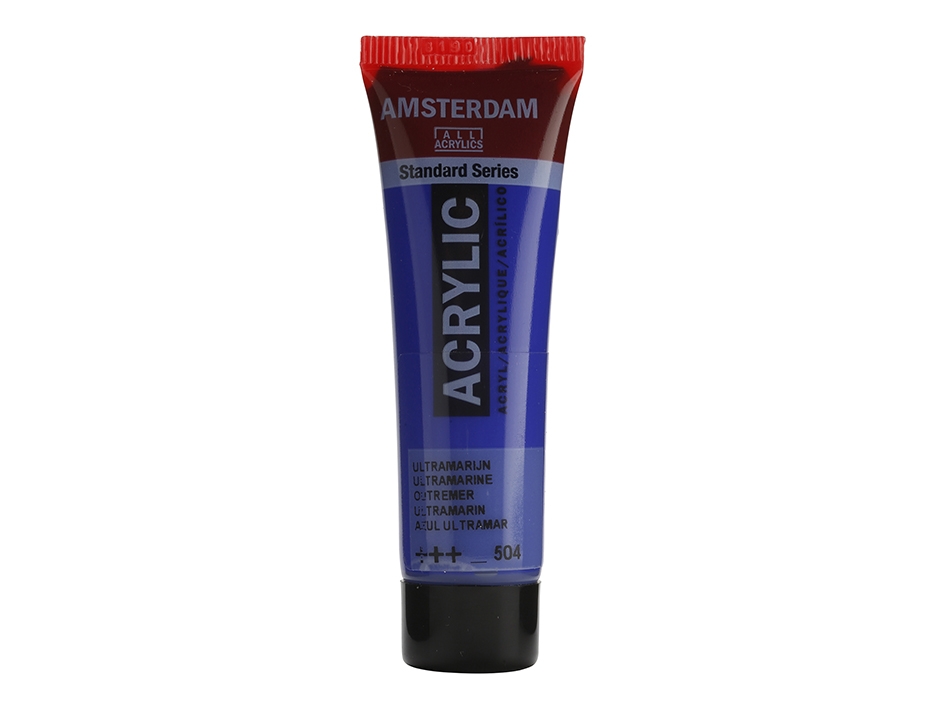 Amsterdam Standard 20ml - 504 Ultramarine - Bilde 1
