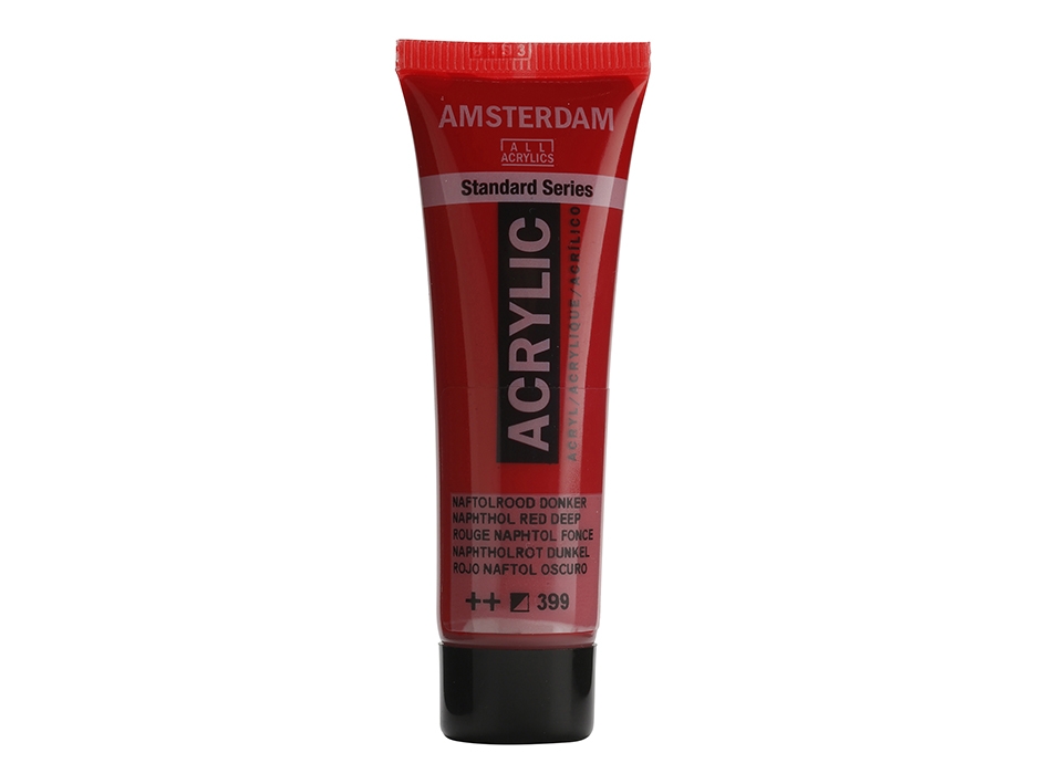 Amsterdam Standard 20ml - 399 Naphthol Red Deep - Bilde 1