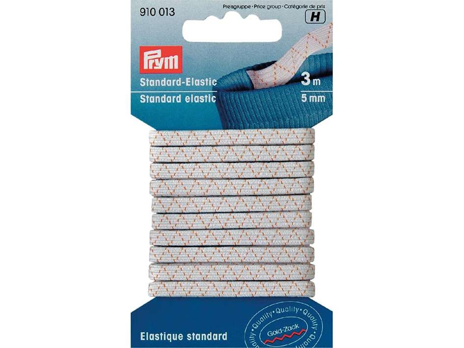 Prym Elastisk strikk 5mm – Hvit - Bilde 1