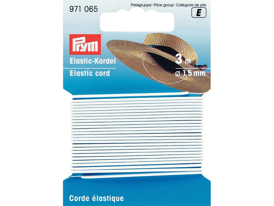 Prym Elastisk strikk  1,5mm-3m Hvit - Bilde 1