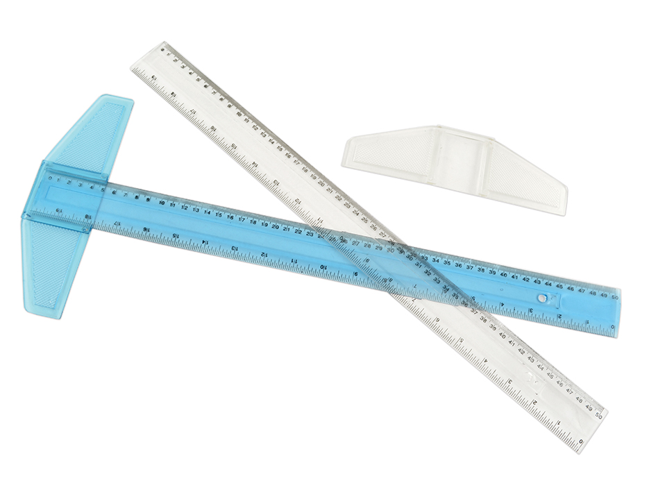 T-linjal plast - Bilde 1