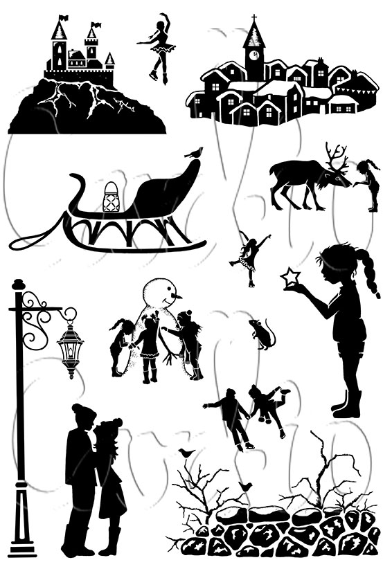 Card-io Snowy Outlook A6