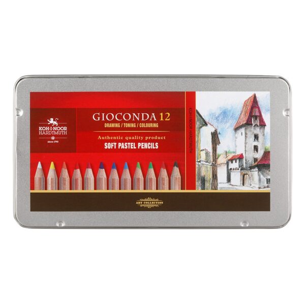 Koh-i-Noor Gioconda Pastellblyant 8827 12 ass