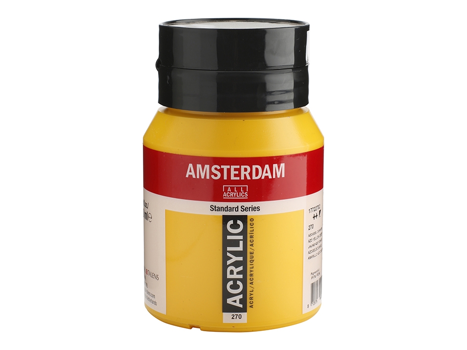 Amsterdam Standard 500ml – 272 Transparent yellow medium - Bilde 1