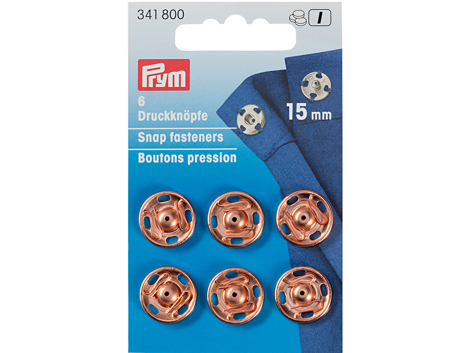 Prym trykknapp 15mm - Bilde 1
