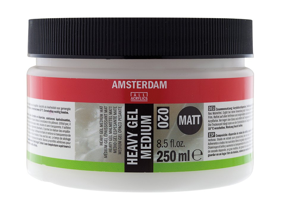 Amsterdam Heavy Gel Medium Matt 020 – 250ml - Bilde 1