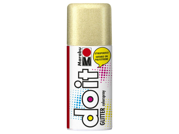 Marabu do it colorspray – 584 Glitter Gold