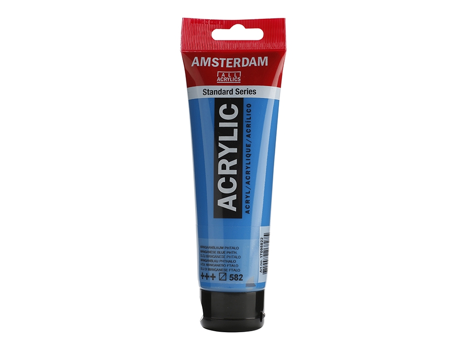 Amsterdam Standard 120ml – 582 Maganese blue phth. - Bilde 1