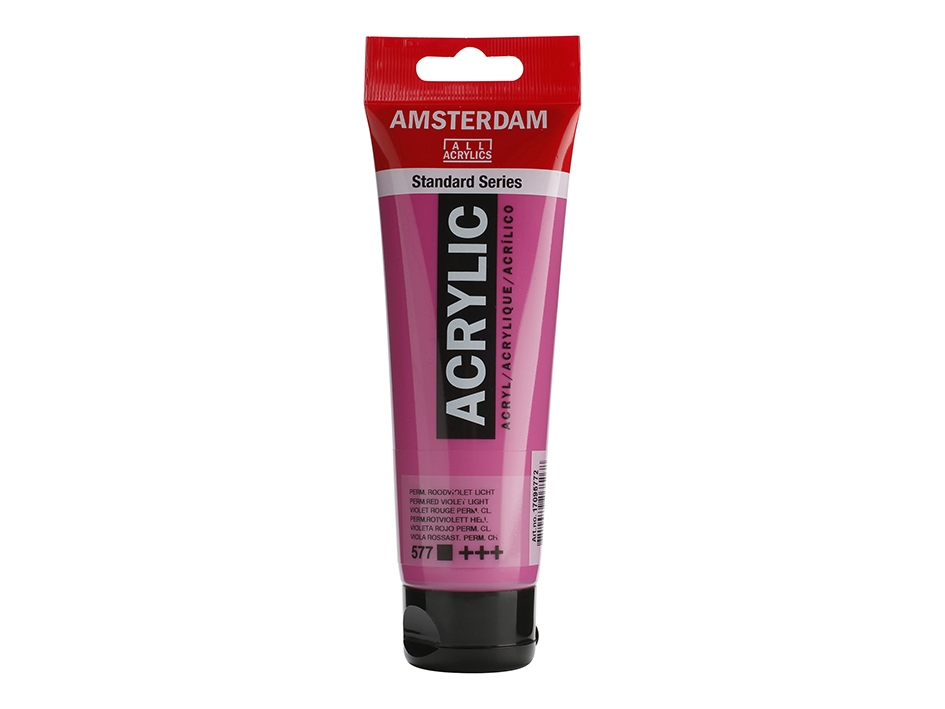 Amsterdam Standard 120ml – 577 Perm. red violet lt. - Bilde 1