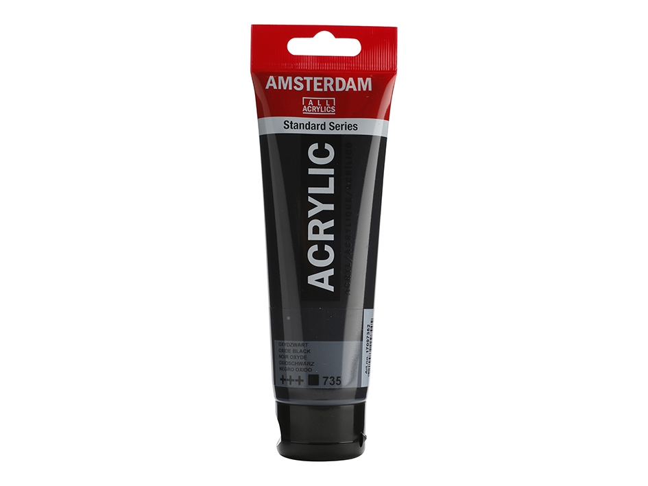 Amsterdam Standard 120ml – 735 Oxide black - Bilde 1