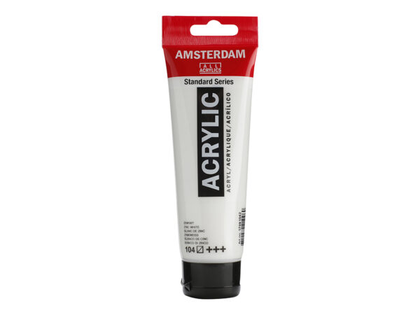 Amsterdam Standard 120ml – 104 Zink white