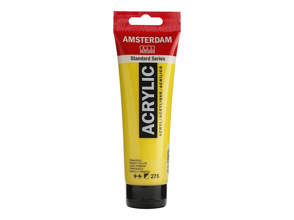 Amsterdam Standard 120ml – 275 Primary yellow - Bilde 1