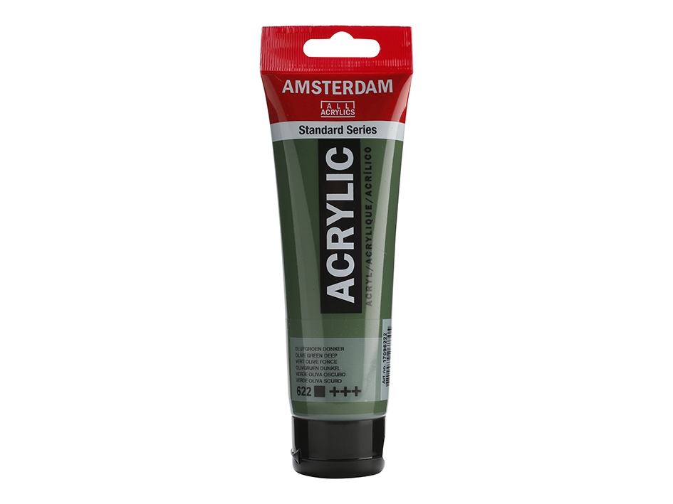 Amsterdam Standard 120ml – 622 Olive green deep - Bilde 1