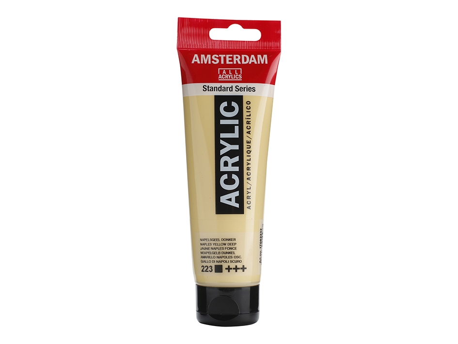 Amsterdam Standard 120ml – 223 Naples yellow deep - Bilde 1