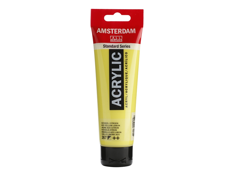 Amsterdam Standard 120ml – 267 Azo yellow lemon - Bilde 1