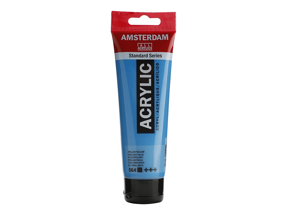 Amsterdam Standard 120ml – 564 Brilliant blue - Bilde 1