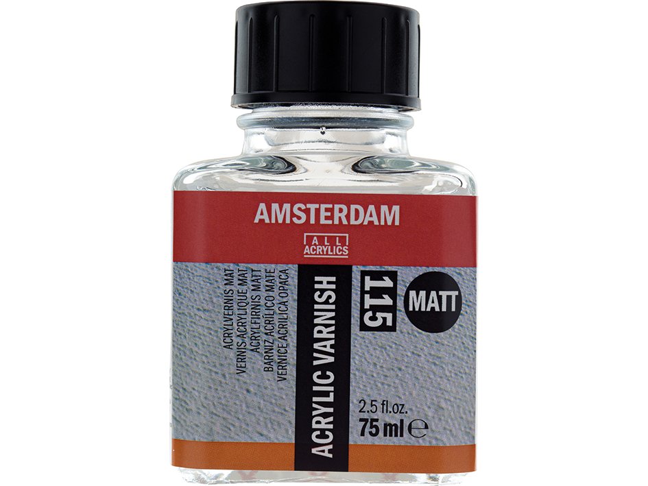 Amsterdam Acrylic Varnish Matt 115 – 75ml - Bilde 1