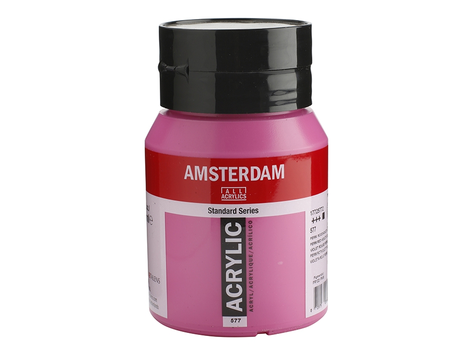 Amsterdam Standard 500ml – 577 Perm. red violet lt - Bilde 1