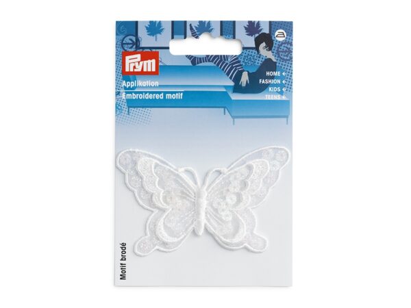 Prym Strykemerke – Sommerfugl – Hvit