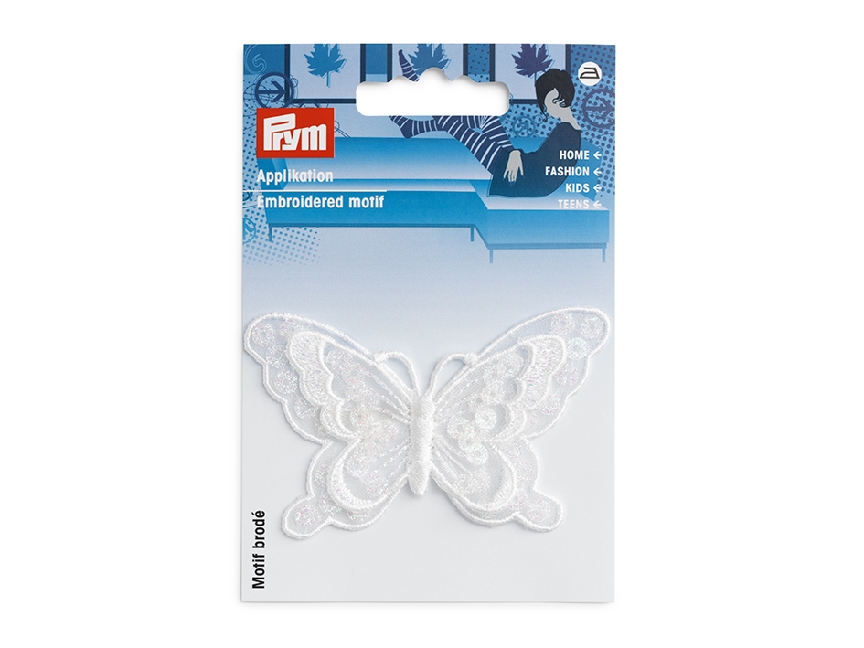 Prym Strykemerke – Sommerfugl – Hvit - Bilde 1