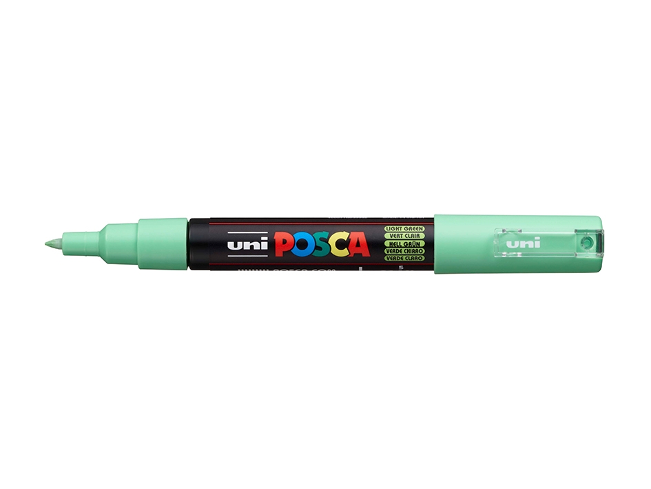 Uni POSCA PC-1M  Extra-Fine 0,7-1mm  5 Light Green - Bilde 1