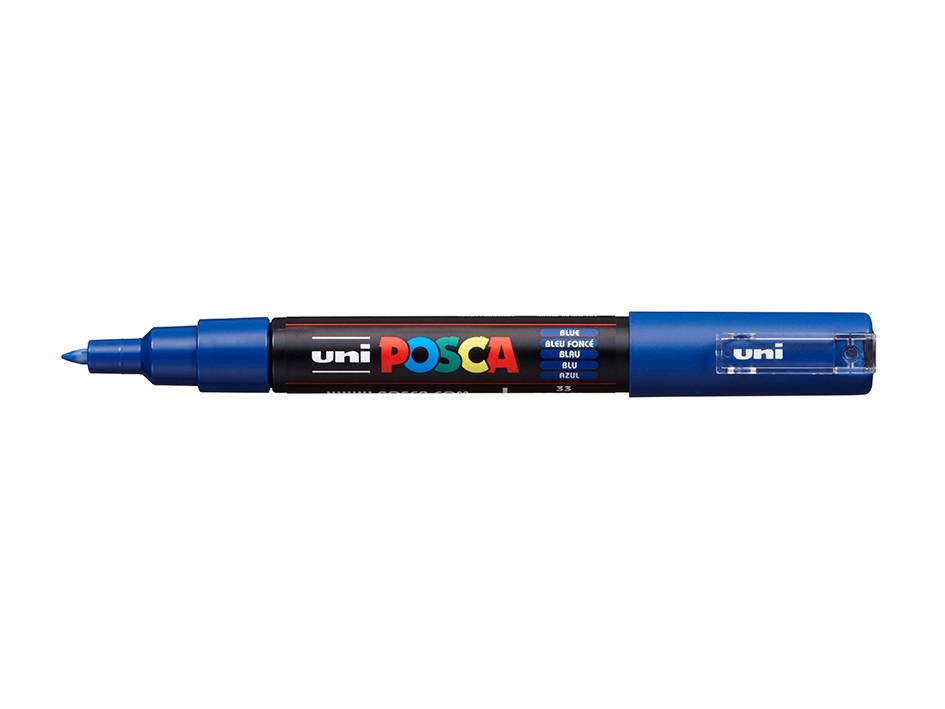 Uni POSCA PC-1M  Extra-Fine 0,7-1mm  33 Blue - Bilde 1